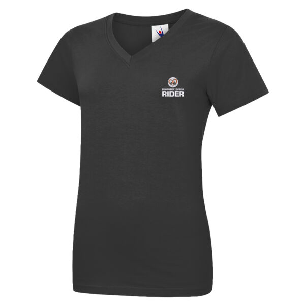 Ladies V Neck T-shirt Thumbnail