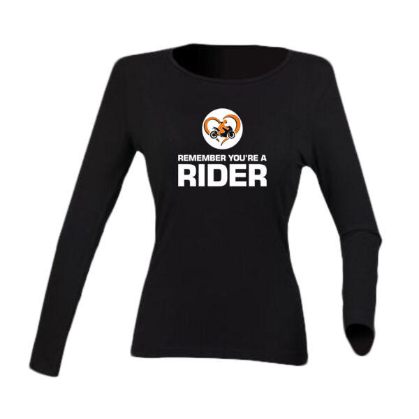 Ladies Long Sleeve T-shirt Thumbnail